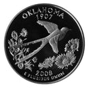 2008 S State Quarter Gem Deep Cameo Proof Roll CN-Clad (40 Coins)