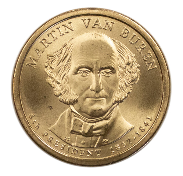 2008 -P Martin Van Buren Presidential Dollar BU Clad US Coin