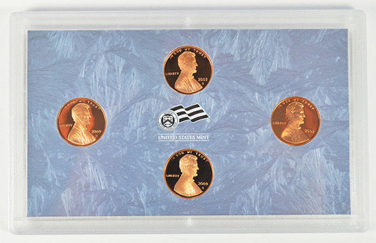 2009 Lincoln Bicentennial Cent Proof Set Partial Proof Set - 4 coins