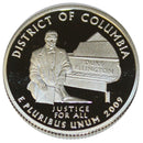 2009 S Territories & DC Quarter Gem Deep Cameo Proof Roll CN-Clad (40 Coins)