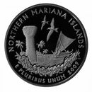 2009 S Territories Quarter Northern Mariana Islands Gem Deep Cameo Proof CN-Clad