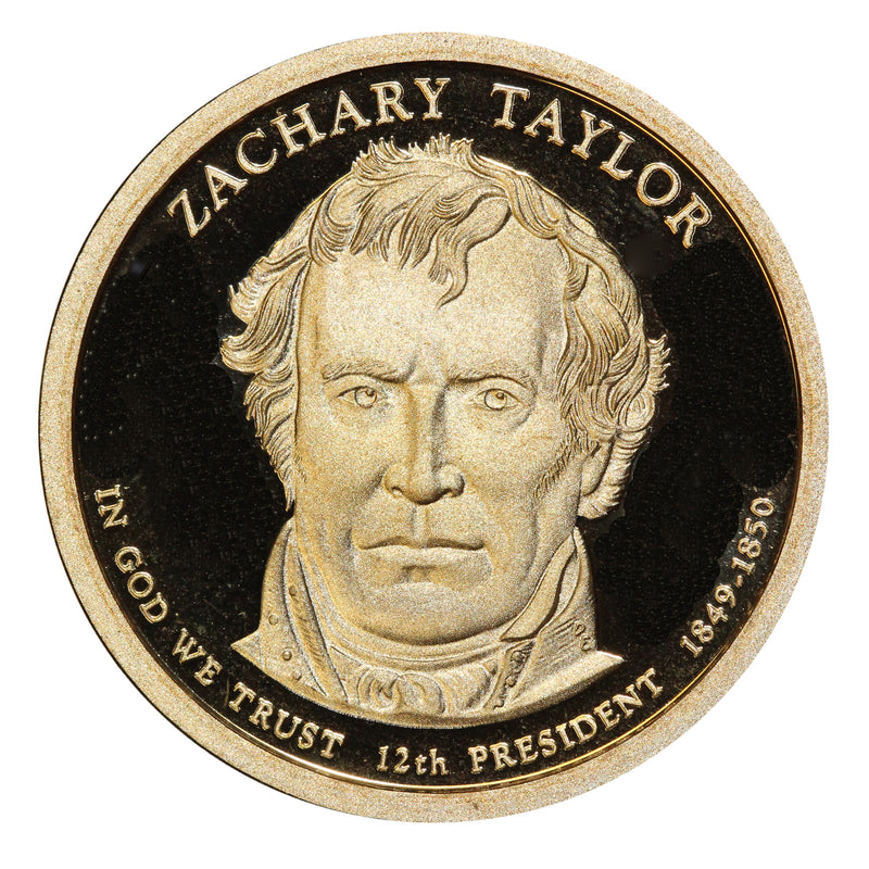 2009-S Zachary Taylor Presidential Proof Dollar Gem Deep Cameo US Coin