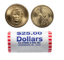 2009 Zacharary Taylor Presidential Dollar Bank Roll Sealed BU Clad 25 US Coin