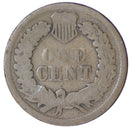 1866 -P Indian Head cent 1c - AG Almost Good Condition (2010)