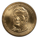 2010 -D Millard Fillmore Presidential Dollar BU Clad US Coin