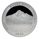 2010 S Parks ATB Quarter Mount Hood Gem Deep Cameo Proof 90% Silver