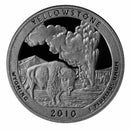 2010 S Parks Quarter ATB Gem Deep Cameo Proof Roll CN-Clad (40 Coins)