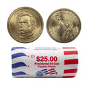 2010 -D Franklin Pierce Presidential Dollar Mint Roll BU 25 US Coin