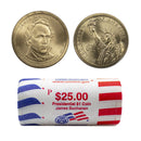 2010 -P James Buchanan Presidential Dollar Mint Roll BU 25 US Coin