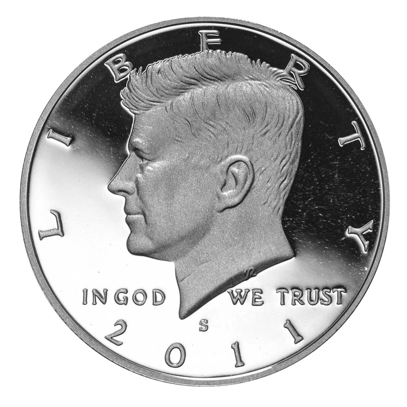 2011 S Kennedy Half Dollar 90% Silver Proof