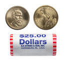 2011 James Garfield Presidential Dollar Bank Roll Sealed BU Clad 25 US Coin