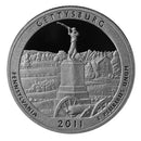 2011 S Parks Quarter ATB Gem Deep Cameo Proof Roll CN-Clad (40 Coins)