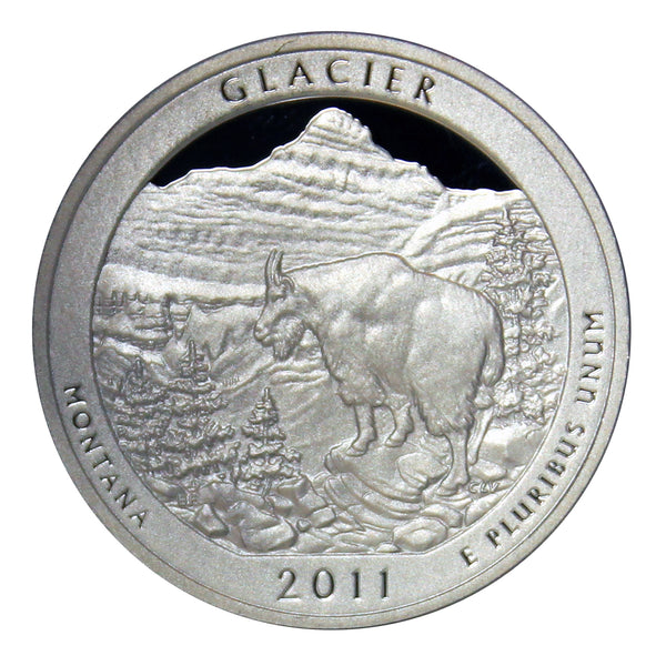 2011 S Parks ATB Quarter Glacier Gem Deep Cameo Proof 90% Silver