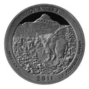 2011 S Parks Quarter ATB Gem Deep Cameo Proof Roll CN-Clad (40 Coins)