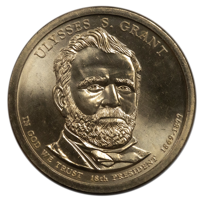 2011 -P Ulysses Grant Presidential Dollar BU Clad US Coin