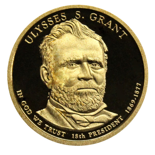 2011-S Ulysses Grant Presidential Proof Dollar Gem Deep Cameo US Coin