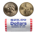 2011 Andrew Johnson Presidential Dollar Bank Roll Sealed BU Clad 25 US Coin