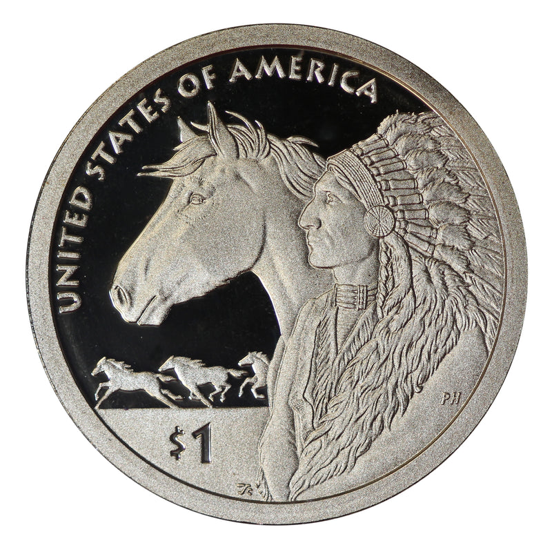 2012 S Sacagawea Dollar American Indian Gem Cameo Proof