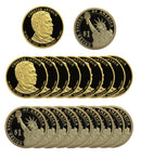 2012 S Chester Arthur Presidential Dollar Proof Roll (20 Coins)