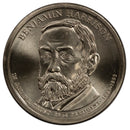 2012 Benjamin Harrison Presidential Dollar Bank Roll Sealed BU Clad 25 US Coin