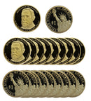 2012 S Benjamin Harrison Presidential Dollar Proof Roll (20 Coins)