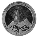 2012 S Parks Quarter ATB Gem Deep Cameo Proof Roll CN-Clad (40 Coins)