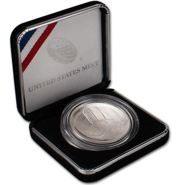 2014-P Baseball Hall of Fame Uncirculated Commemorative Dollar 90% Silver OGP