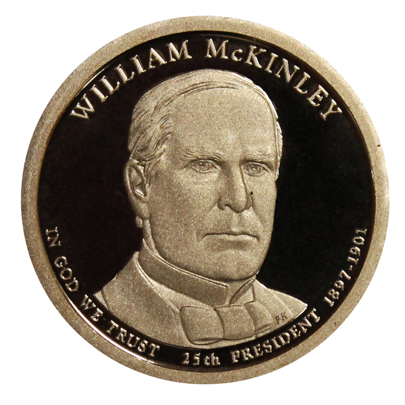 2013-S William Mckinley Presidential Proof Dollar Gem Deep Cameo US Coin