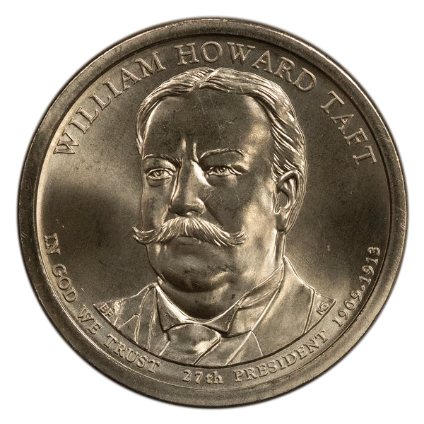 2013 -P William Taft Presidential Dollar BU Clad US Coin