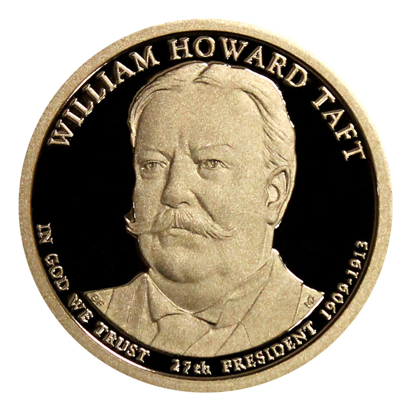 2013-S William Taft Presidential Proof Dollar Gem Deep Cameo US Coin