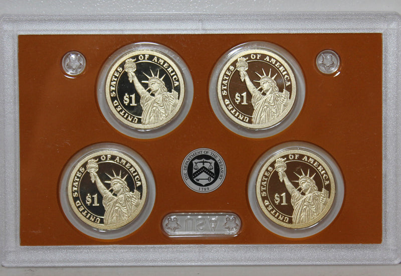2013 Presidential Dollar Proof Set (OGP) 4 coins