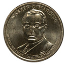 2014 -P Warren Harding Presidential Dollar BU Clad US Coin