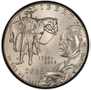 2015-D US Marshals Uncirculated Commemorative Half Dollar Clad OGP