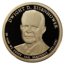 2015 S Presidential Dollar Proof Roll (20 Coins) Eisenhower Johnson Kennedy Truman