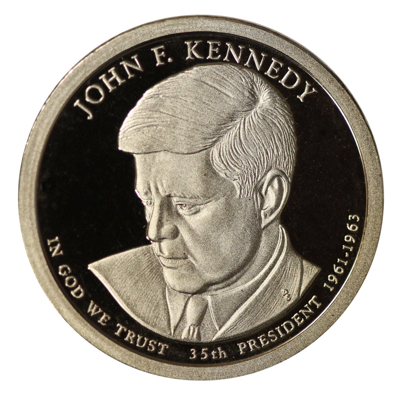 2015-S John Kennedy Presidential Proof Dollar Gem Deep Cameo US Coin