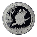 2015 S Parks ATB Quarter Kisatchie Gem Deep Cameo Proof CN-Clad