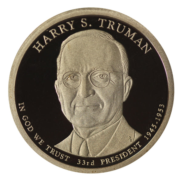 2015-S Harry Truman Presidential Proof Dollar Gem Deep Cameo US Coin