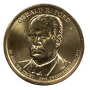 2016 Gerald Ford Presidential Dollar Bank Roll Sealed BU Clad 25 US Coin