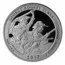 2017 S Parks Quarter ATB Gem Deep Cameo Proof Roll CN-Clad (40 Coins)