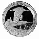 2018 S Parks Quarter ATB Gem Deep Cameo Proof Roll CN-Clad (40 Coins)