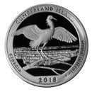 2018 S Parks ATB Quarter Cumberland Island Gem Deep Cameo Proof CN-Clad
