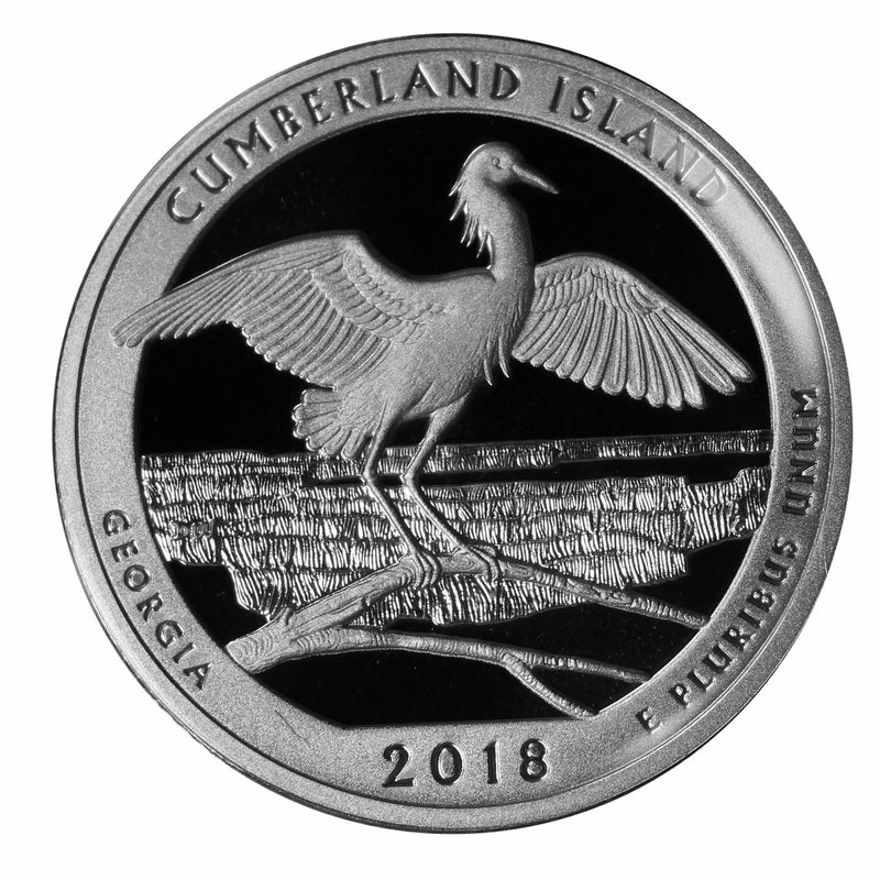 2018 S Parks Quarter ATB Gem Deep Cameo Proof Roll CN-Clad (40 Coins)