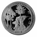 2018 S Parks Quarter ATB Gem Deep Cameo Proof Roll CN-Clad (40 Coins)