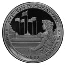 2019 S Parks ATB American Memorial Gem Deep Cameo Proof 90% Silver