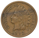1892 -P Indian Head cent 1c - XF Extra Fine Condition (2040)