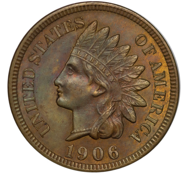 1906 -P Indian Head cent 1c - Choice BU Condition (2043) 4 diamonds