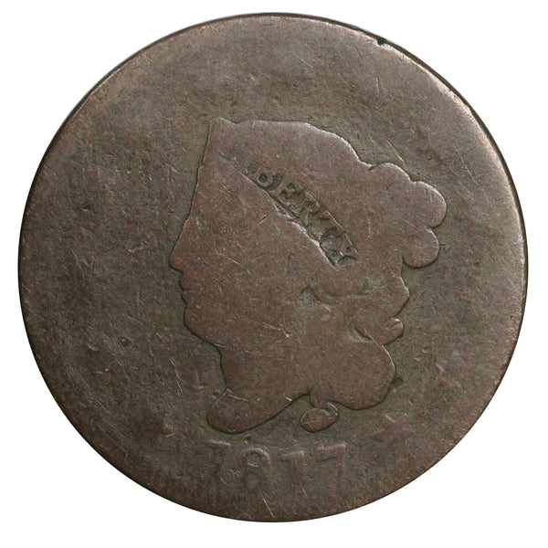 1817 Large Cent Matron Head -  (AP 22044)