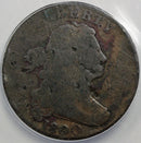 1800 / 79 Draped Bust Large cent ANAC Good 4 details (AP 22063)