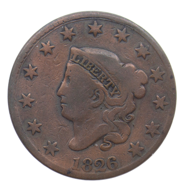 1926 Coronet Head Large cent (22065)