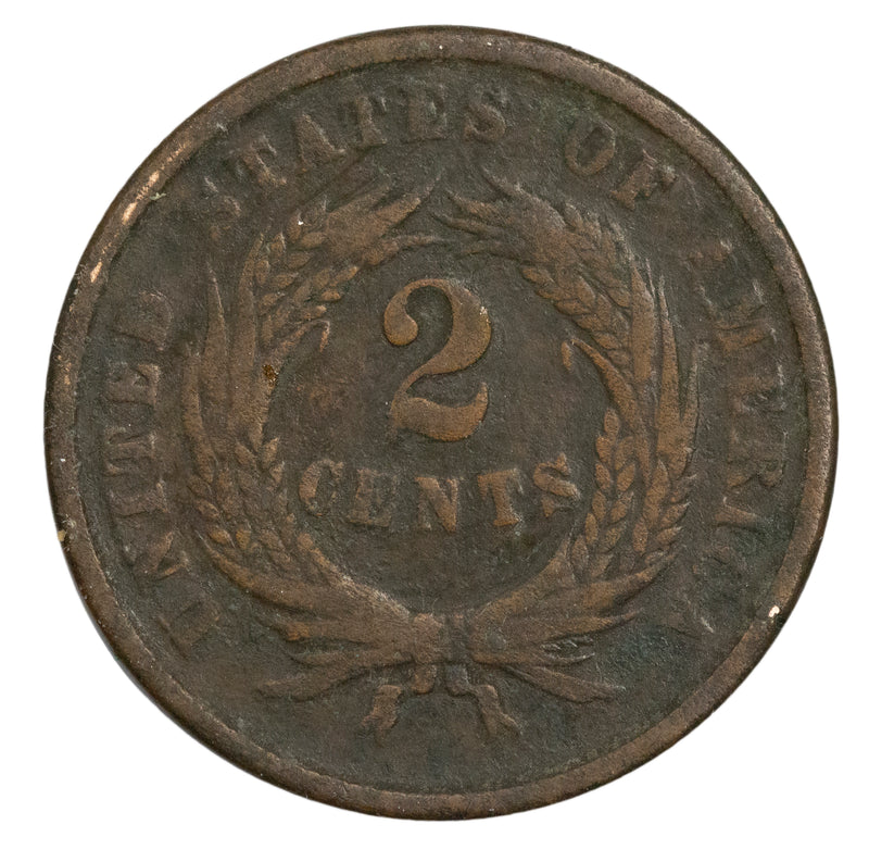 1865 US Two Cent -  Ungraded (22074)